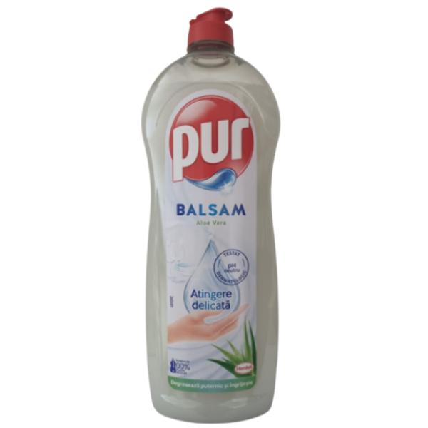 Detergent Lichid de Vase cu Aloe Vera - Pur Balsam Aloe Vera, 750 ml