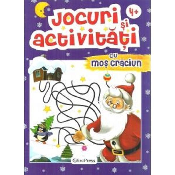 Jocuri si activitati cu mos craciun, editura erc press