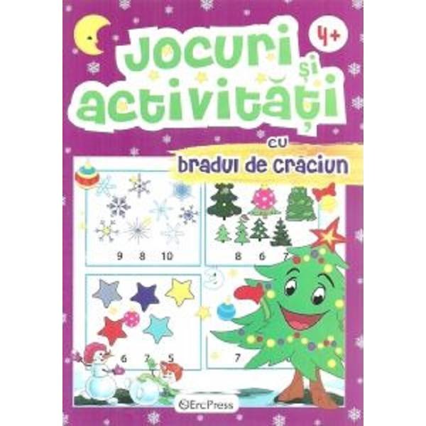 Jocuri si activitati cu bradul de craciun, editura erc press