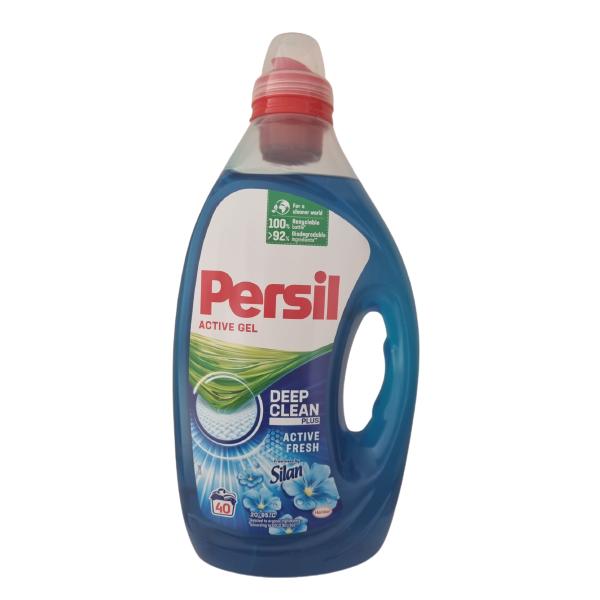 Detergent Lichid pentru Rufe - Persil Active Gel Deep Clean Plus Active Fresh by Silan, 2000 ml