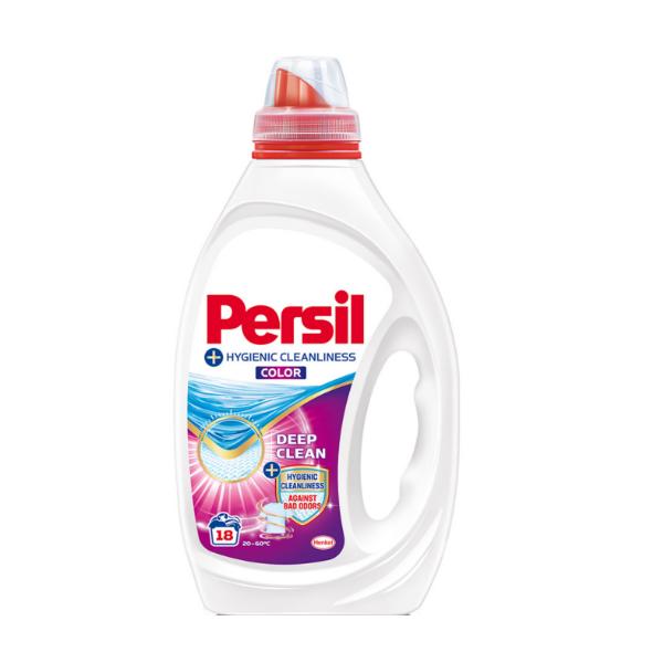 Detergent Lichid Igienic Impotriva Mirosurilor Neplacute pentru Rufe Colorate - Persil Hygienic Cleanliness Color Deep Clean Against Bad Odors, 900 ml