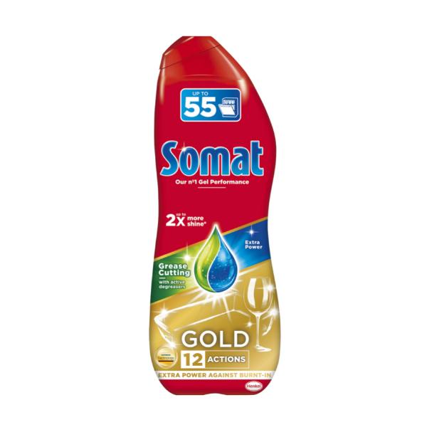 Detergent pentru masina de spalat vase - somat gold grease cutting extra power against burnt-in, 990 ml