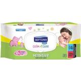 Servetele Umede pentru Pielea Sensibila a Bebelusilor - Septona Baby Calm'n'Care Sensitive Wipes, 54 servetele, 1 pachet
