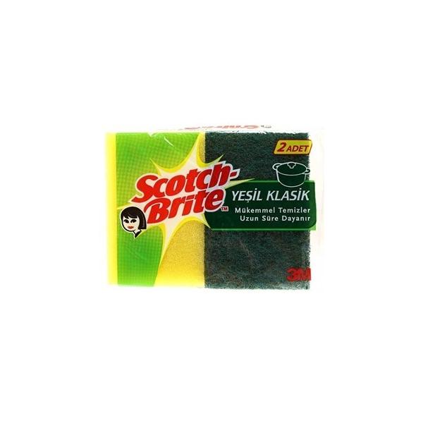 Bureti clasici pentru vase curatenie puternica - 3m scotch brite sponge, 2 buc