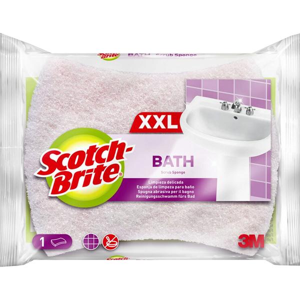 Burete pentru Curatarea Baii – 3M Scotch Brite XXL Bath Scrub Sponge, 1 buc