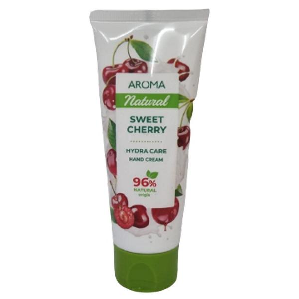 Crema de Maini Hranitoare cu Extract de Cirese – Aroma Natural Sweet Cherry Hydra Care Hand Cream, 75 ml Aroma Creme mani-pedi
