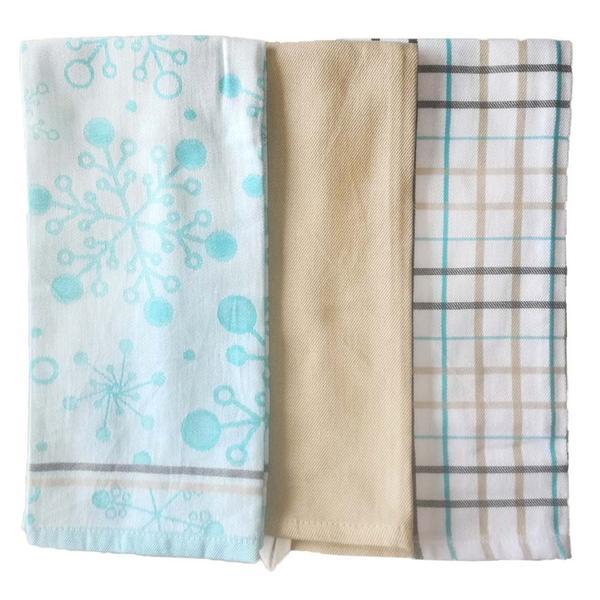 Set 3 prosoape de bucatarie jaquard home, 50×70 cm, 100% bumbac, 250 gsm