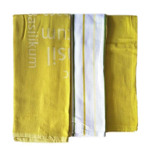 Set 3 prosoape de bucatarie jaquard, 50×70 cm, 100% bumbac, 250 gsm