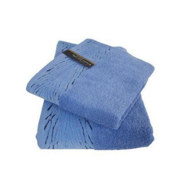 Set 2 prosoape wander, 50x90/70x140 cm, 100% bumbac, 470 gsm, albastru