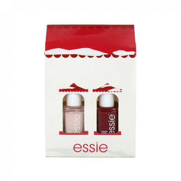 Set manichiura/pedichiura Nail Lacquer Noel, No.13 Mademoiselle + No.55 A List, 2×13.5ml, Essie Essie Essie