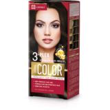 Vopsea Crema Permanenta - Aroma Color 3-Plex Permanent Hair Color Cream, nuanta 03 Chestnut, 90 ml