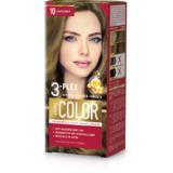 Vopsea Crema Permanenta - Aroma Color 3-Plex Permanent Hair Color Cream, nuanta 10 Hezelnut, 90 ml