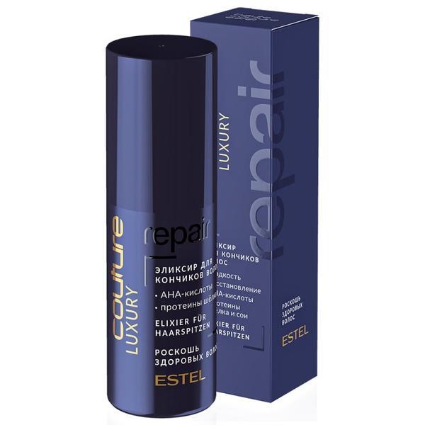 Elixir pentru varfuri cu aminoacizi si proteine de matase, luxury repair estel haute couture, 50 ml