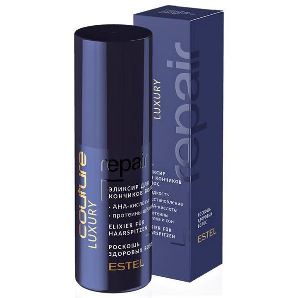 Elixir pentru varfuri cu aminoacizi si proteine de matase, Luxury Repair Estel Haute Couture, 50 ml