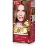 Vopsea Crema Permanenta -  Aroma Color 3-Plex Permanent Hair Color Cream, nuanta 16 Sweet Caramel, 90 ml