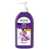 Sapun Lichid Cu Aroma de Liliac - Aroma Wild Lilac Liquid Soap, 500 ml