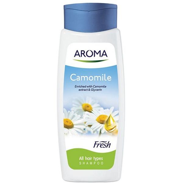 Sampon cu Extract de Musetel si Glicerina pentru Toate Tipurile de Par – Aroma Camomile Fresh All Hair Types Shampoo, 400 ml Aroma
