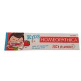 Pasta de Dinti Homeopatica cu Aroma de Capsuni pentru Copii - Astera Kids Homeopathica Juicy Strawberry 0+, 50 ml