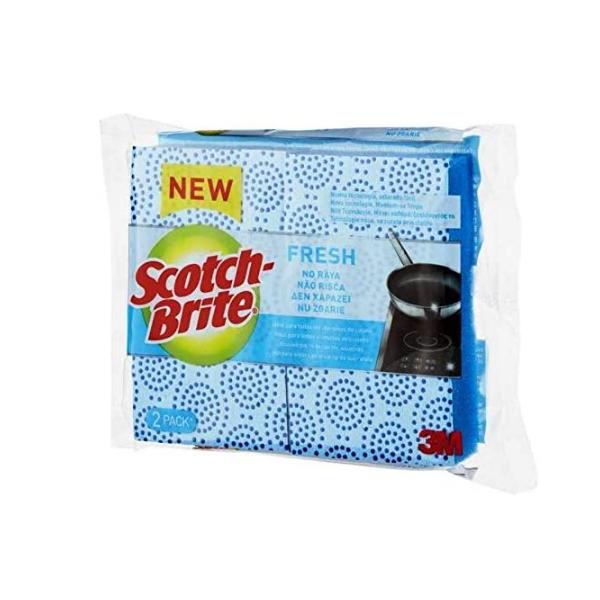 Bureti delicati clasici de vase - 3m scotch brite fresh, 2 buc