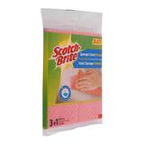 Lavete Umede Clasice - 3M Scotch Brite Sponge Cloth Classic, 4 buc