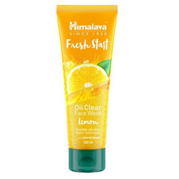 Gel cu Extract de Lamaie pentru Curatarea Fetei – Himalaya Fresh Start Oil Clear Face Wash Lemon, 100 ml