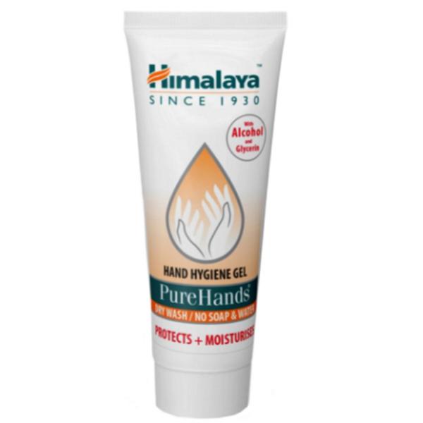 Gel Igienizant pentru Maini - Himalaya Hand Hygiene Gel Pure Hands, 100 ml