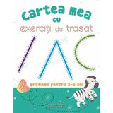 Cartea mea cu exercitii de trasat. Grafisme pentru 3-6 ani, editura Anteea