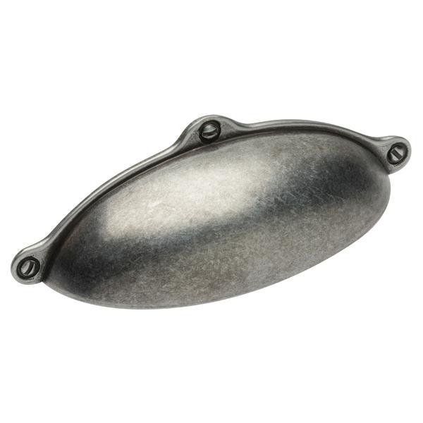 Maner pentru mobila Marsala, finisaj argint antichizat, L:99.5 mm