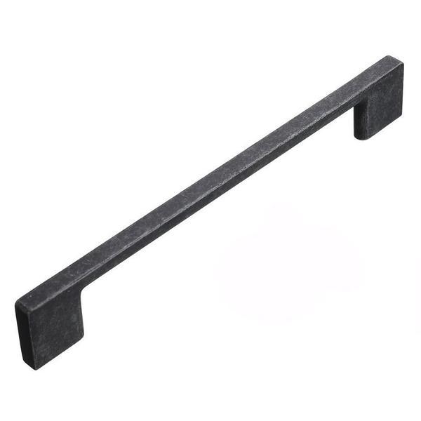 Maner pentru mobila Uzo, finisaj argint antichizat, L:192 mm