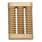 Aparat de masaj pentru picioare, lemn, traditional, 3 role, OnemisFlot 