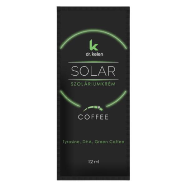 Plic Crema pentru Solar cu Cafea Verde - Dr. Kelen SunSolar Green Caffe, 12 ml