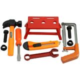 Set scule Mici Mesteri, 10 piese cu ghiozdan, OnemisFlot