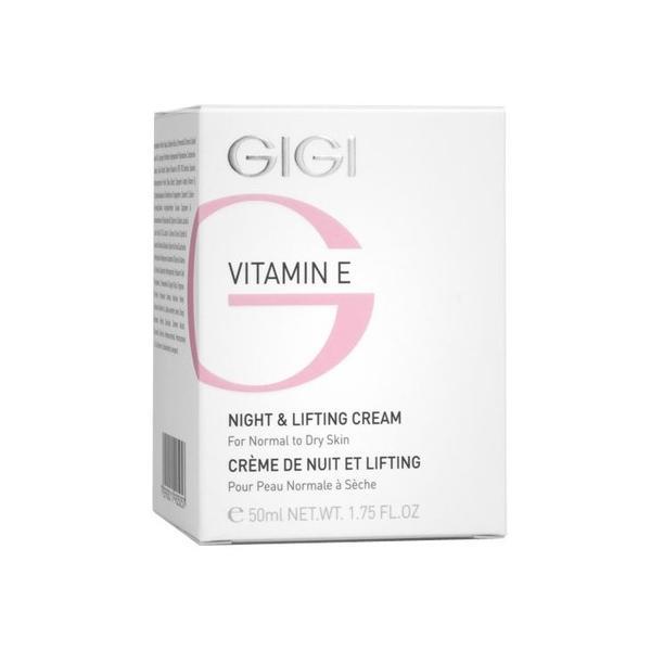 Crema lifting de noapte Gigi Cosmetics Vitamin E 50 ml esteto
