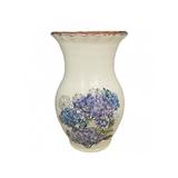Vaza ceramica cu hortensie,decorata manual 2 - Ceramica Martinescu