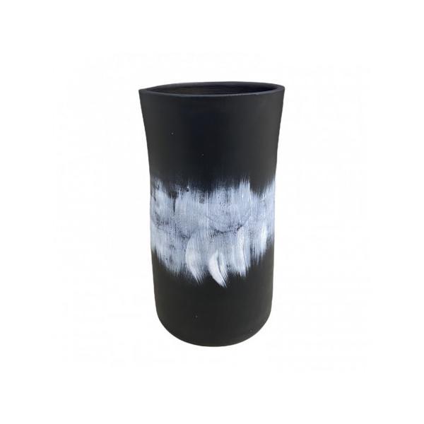 Vaza ceramica neagra moderna - ceramica martinescu
