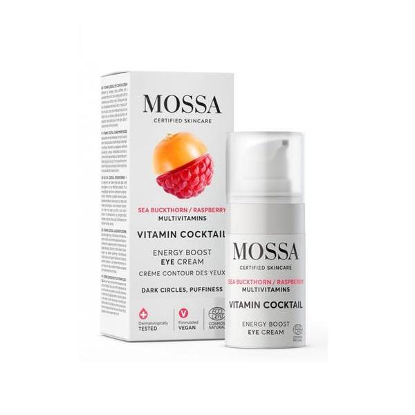Crema pentru ochi mossa vitamin cocktail energy boost, 15ml