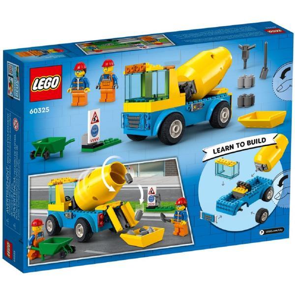 Lego city - autobetoniera 4 ani+(60325)