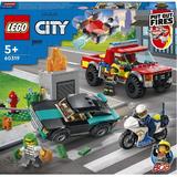 Lego City - Stingere de incendiu si urmarire politista 5 ani+(60319)
