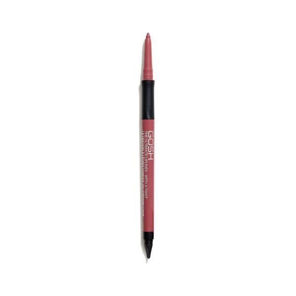 Creion de buze 002 vintage rose, the ultimate lip liner with a twist, gosh, 0.35g