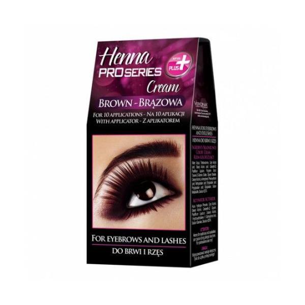 Vopsea de sprancene Henna Pro Series Cream Brown, 30 ml Cosmetikon imagine noua