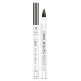 Creion pentru sprancene,  3D Microblading, Tatoo, Rezistent la apa, Long Lasting, Dark Grey, 1 ml