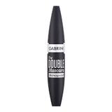 Rimel Double Mascara Gabrini Waterproof, Negru, 6 ml