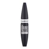 Rimel Double Mascara Gabrini Waterproof, Negru, 6 ml