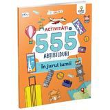 Activitati cu 555 abtibilduri. In jurul lumii, editura Gama