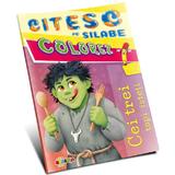 Citesc pe silabe, colorez. Cei trei tapi isteti, editura Dorinta