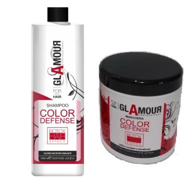 Set cadou Color Defense Botox Glamour Sampon 1000ml + Masca 1000ml esteto.ro