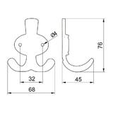 agatatoare-cuier-coruna-finisaj-bronz-antichizat-76x68-mm-3.jpg