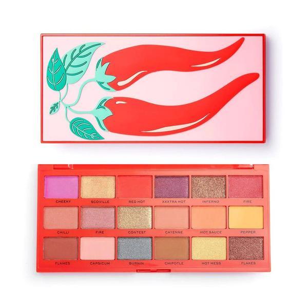 Paleta de farduri Makeup Revolution I Heart Revolution Chilli, 22 g Makeup Revolution esteto.ro