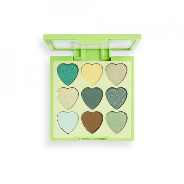 Paleta fard de ochi, lucky heartbreakers, makeup revolution, 9x0.55g