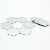 Oglinzi Decorative Hexagonale 18.5x16x9.3cm , set 7 buc MaffStuff®